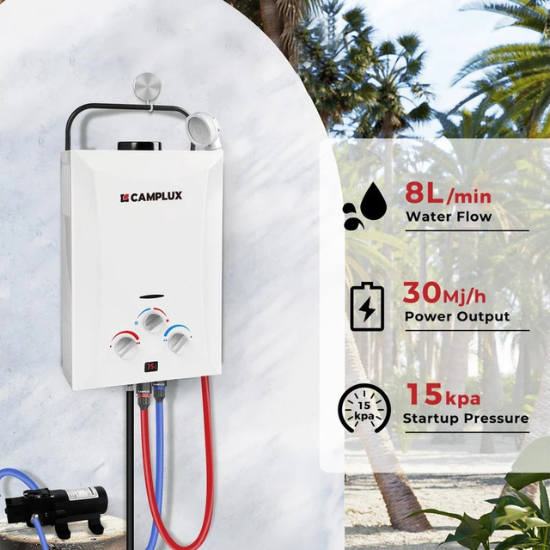 8 Liter Portable Water Heater