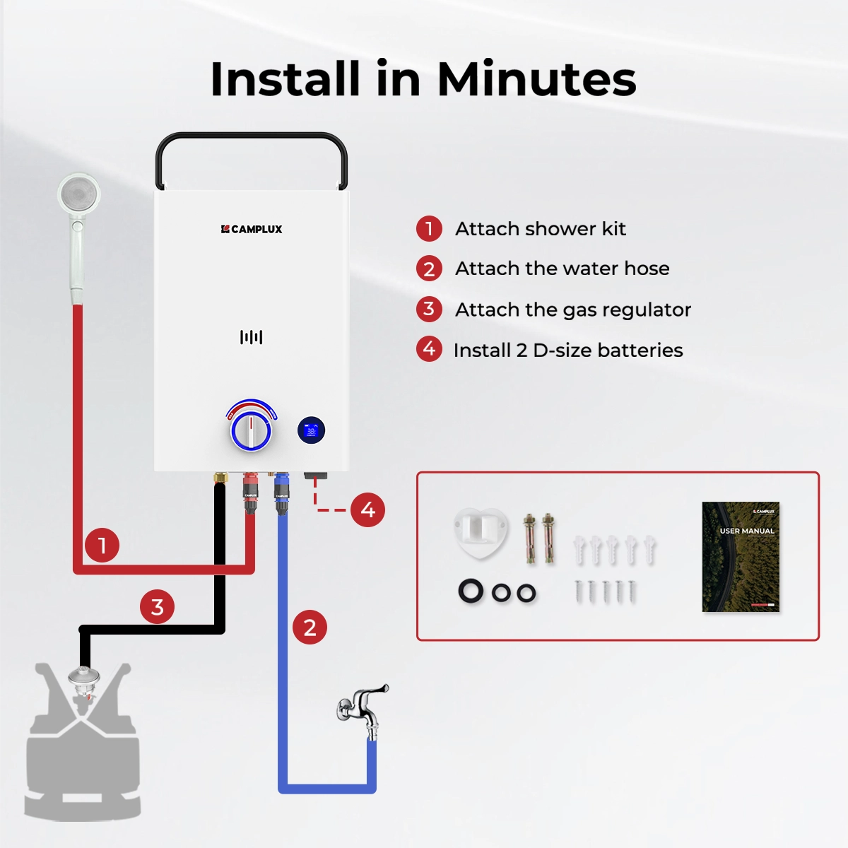 amplux f10 diy installation guide for off grid homes