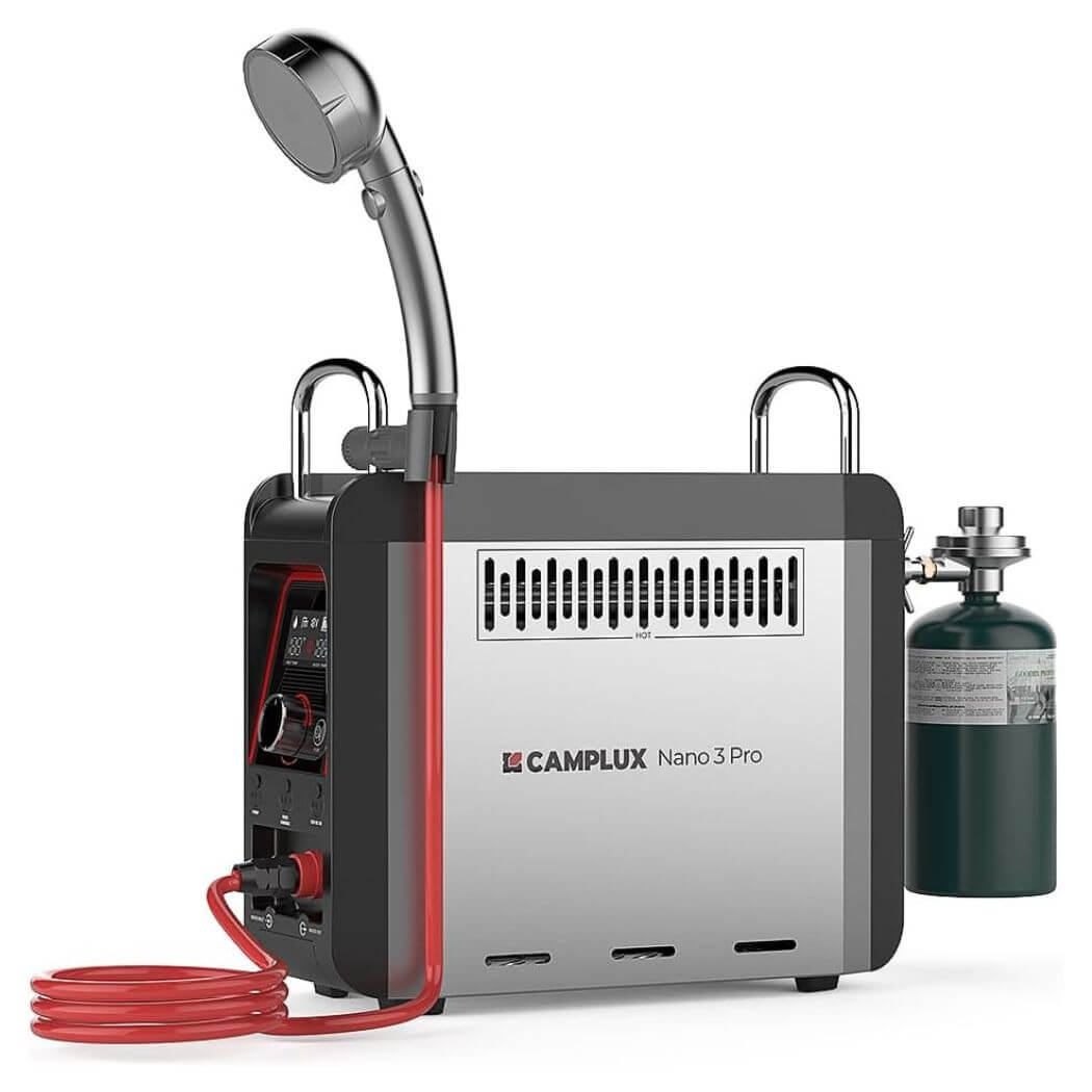 Camplux Portable Outdoor Camping Water Heater Nano 3 Pro